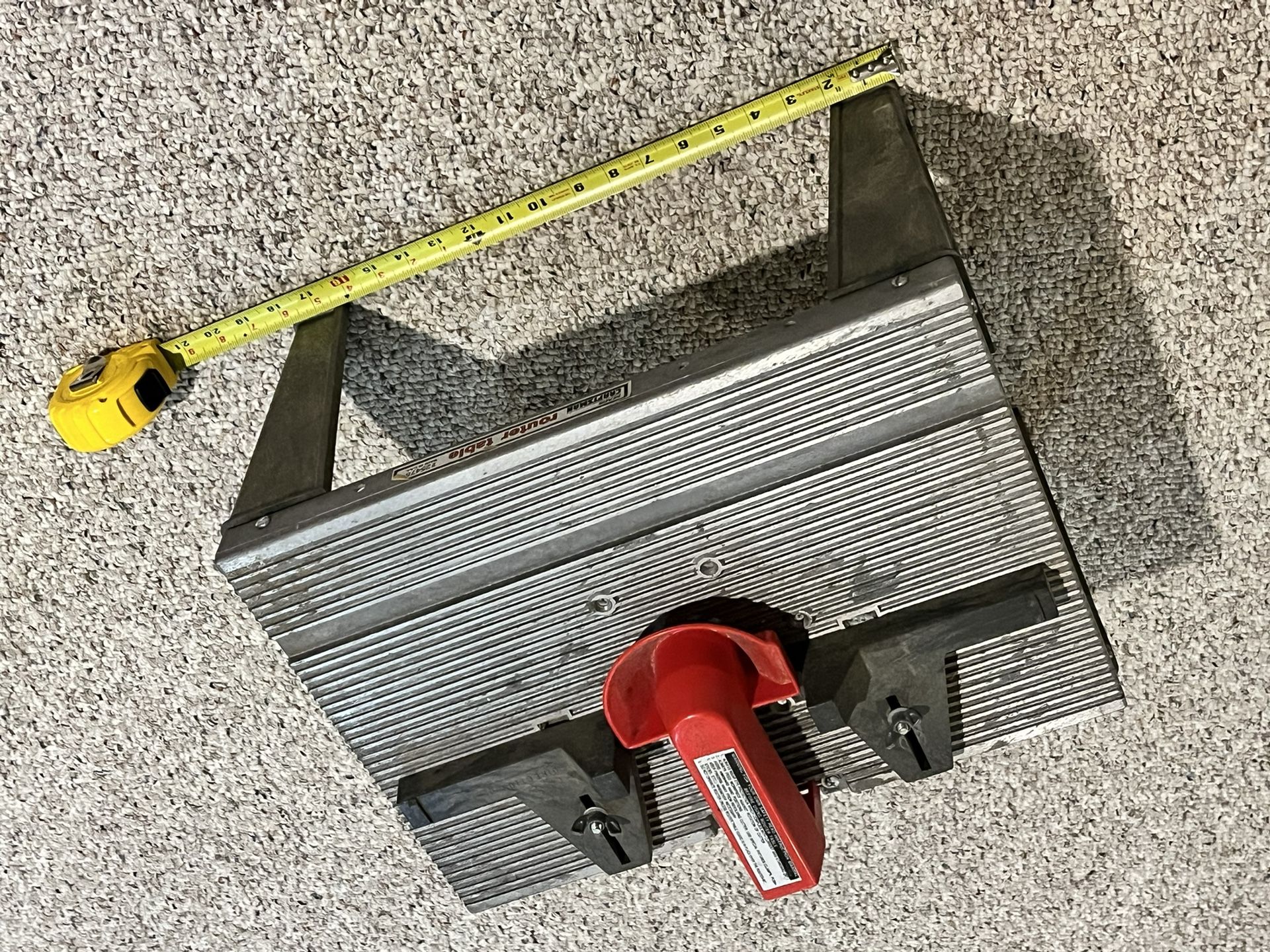 Router Table, Benchtop