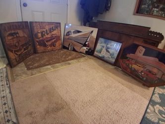 CLASSIC,CAR PRINTS,WALL DECOR,