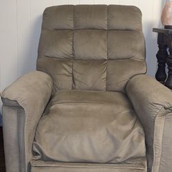 Beige Electric Recliner
