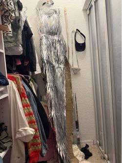 Silver birthday dress