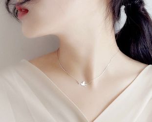 Sterling Silver Bird Choker