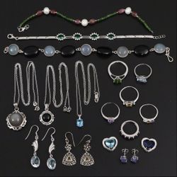 Sterling Silver Jewelry Bundle 