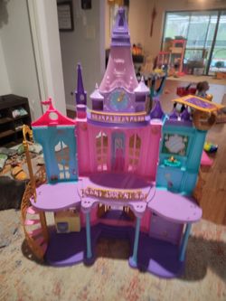 Princess barbie castle