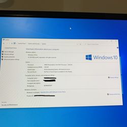 Desktop computer with SSD, Windows 10