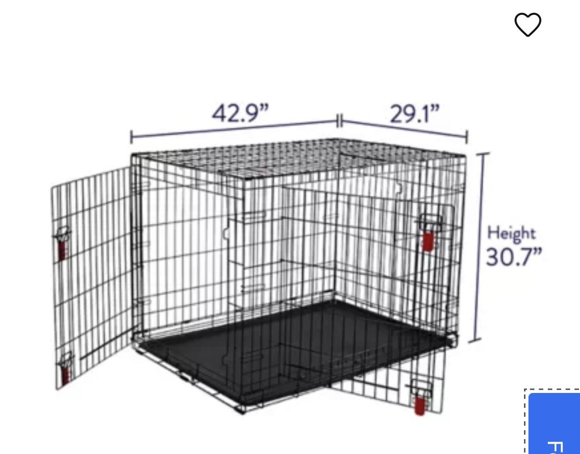 KONG Ultra Strong Double Door Dog Kennel