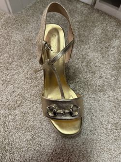 Gold Shoes