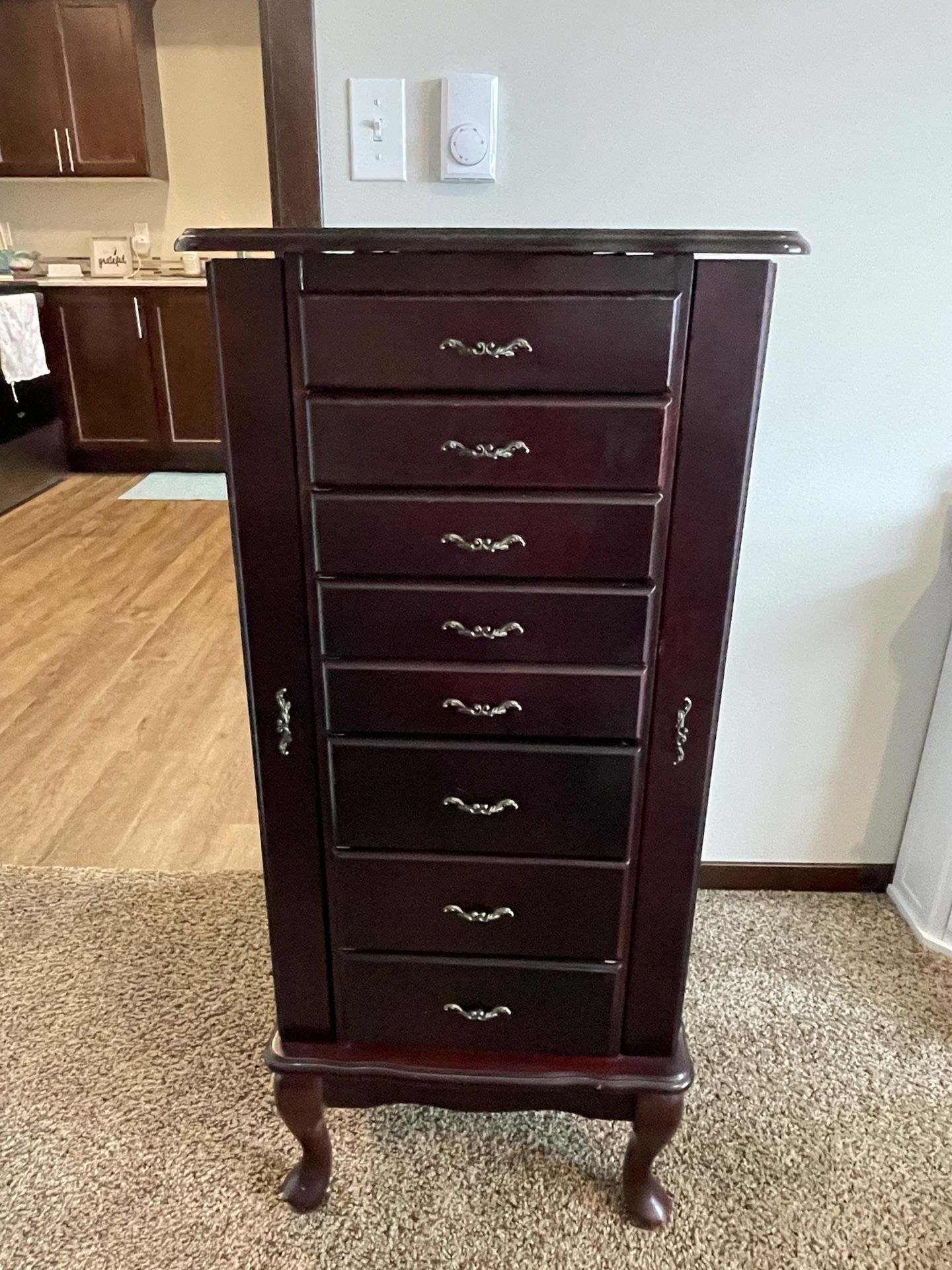 Powell jewelry armoire 1989 discount