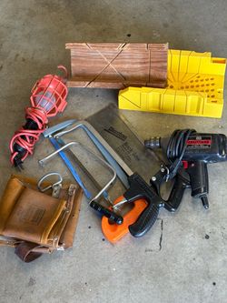 Mixed Hand Tool Lot – Drill, Saws, and More only $30!!!!!