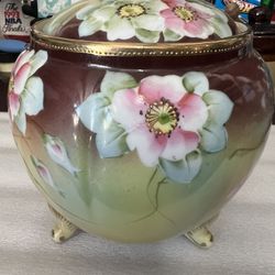 Nippon Covered Footed Bowl