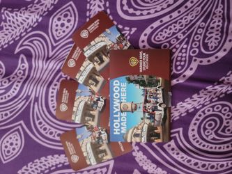 WarnerBros Studio Tour Hollywood tickets (50 each)