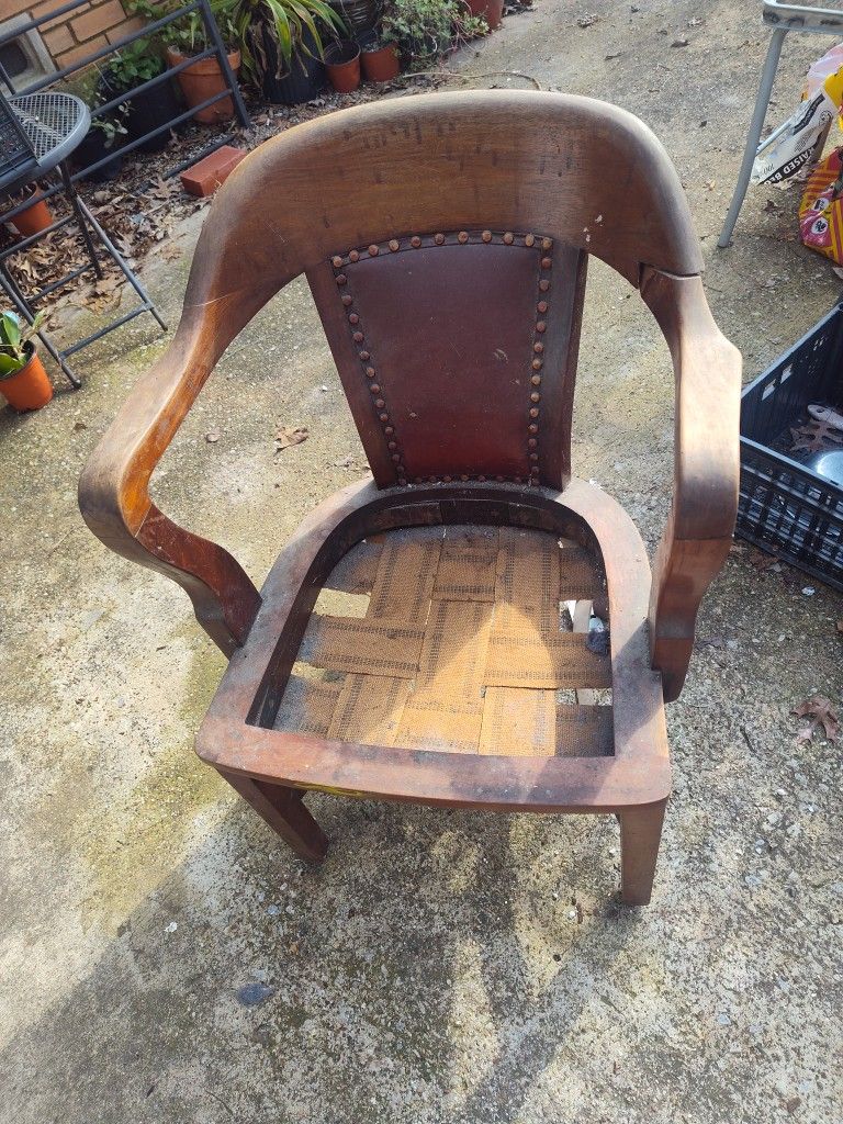 Antique Wood Chair