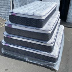 Full Bamboo Plush Comfort Europillow Top 12inch Matres!!