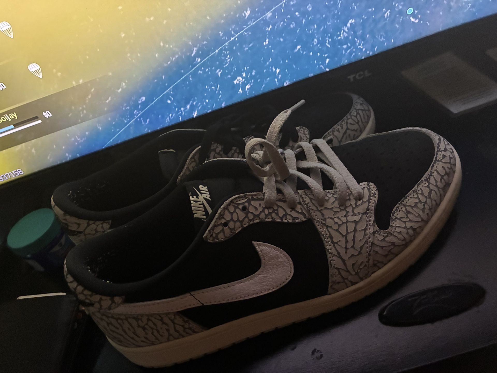Air Jordan 1 Retro Low OG “Black Cement”