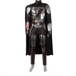 Mandalorian Costume And Two Helmets