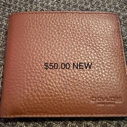 Coach Wallet New $50.00