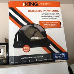 King Quest Pro Satellite TV Antenna