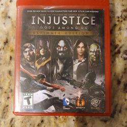 Injustice God's Among Us Ultamate For Playstation  3