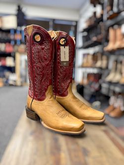 Ariat Western Boots Cowboy Brown Sz 11 EE