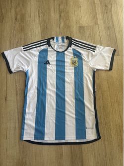 Argentina Signed Jersey by Fernandez Adidas