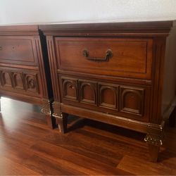 Vintage Antique Night Stands w/Drawers
