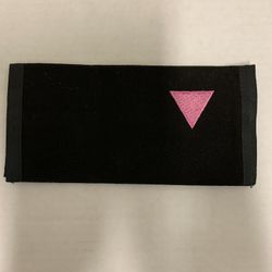 LGBTQ - Pride - Cloth - Pink Triangle - Check Book Cover - (New)