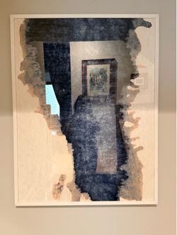 West elm framed art print