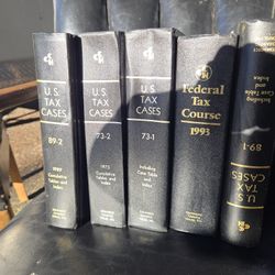 Old CCH Tax Books For Sale