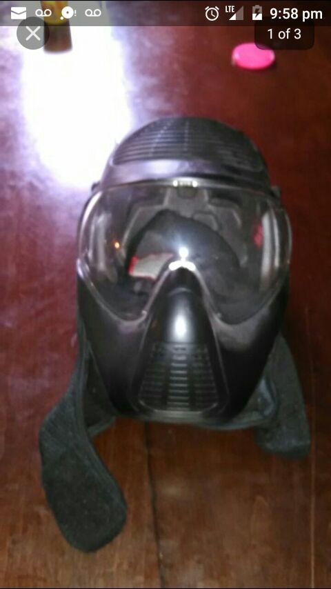 Simunition Fx 8000 Helmet Face Mask Neck Throat Protector Armor