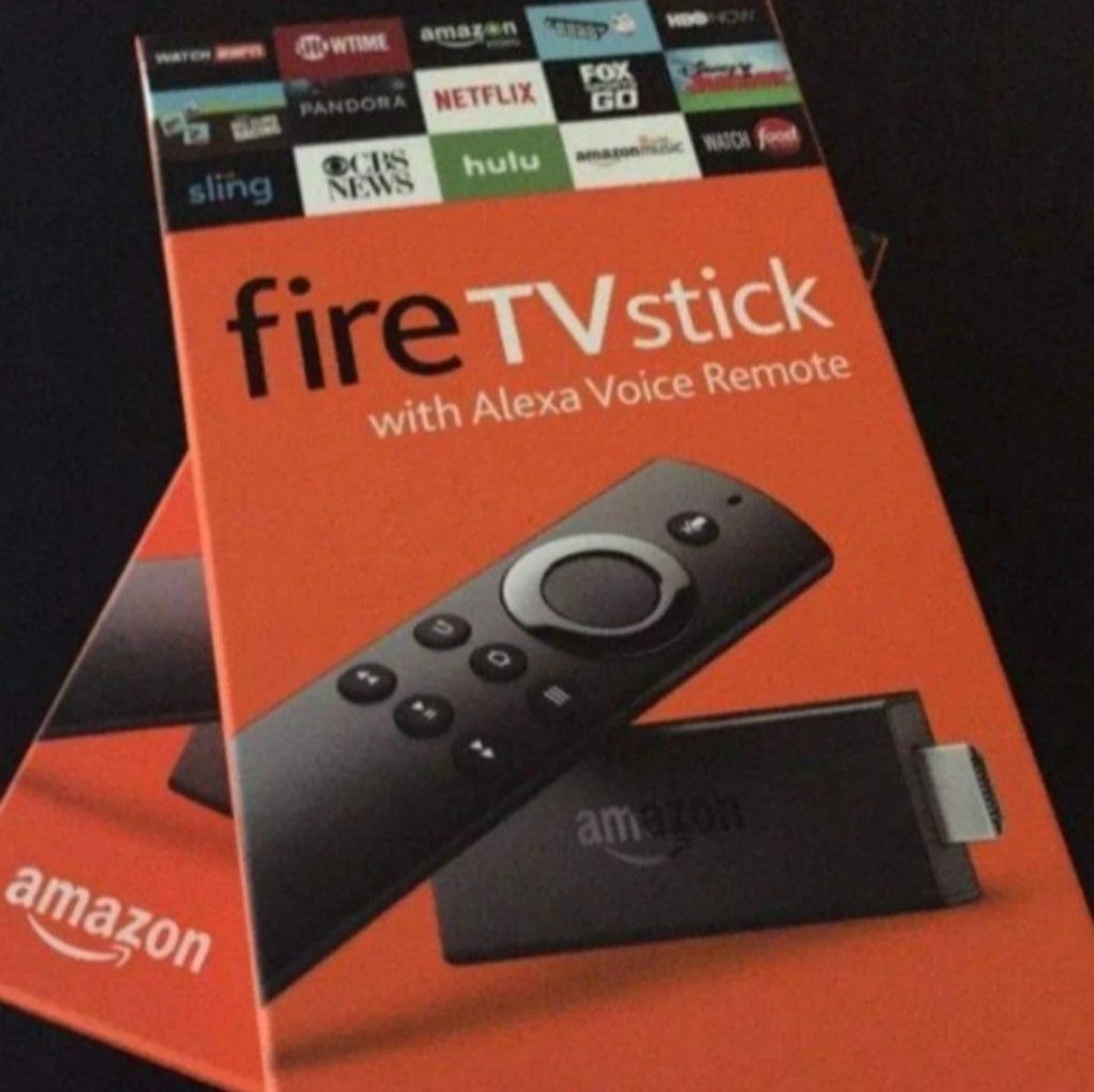 AMAZON FIRE TV STICK WITH ALEXA VOICE REMOTE