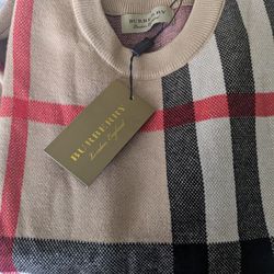 Authentic Burberry Sweater
