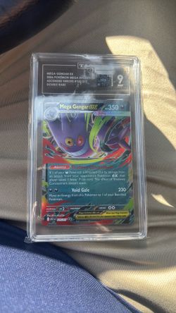 Psa 9 mint condition mega gengar ex