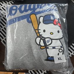 Dodgers Hello Kitty Hoddies 