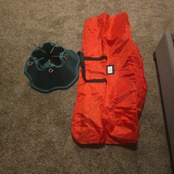 Cxmas Tree Stand And Storage Bag 