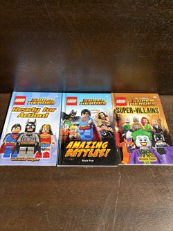 2016 Lego super hero’s books (3) Lot