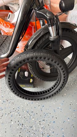 New Electric scooter tires no flat