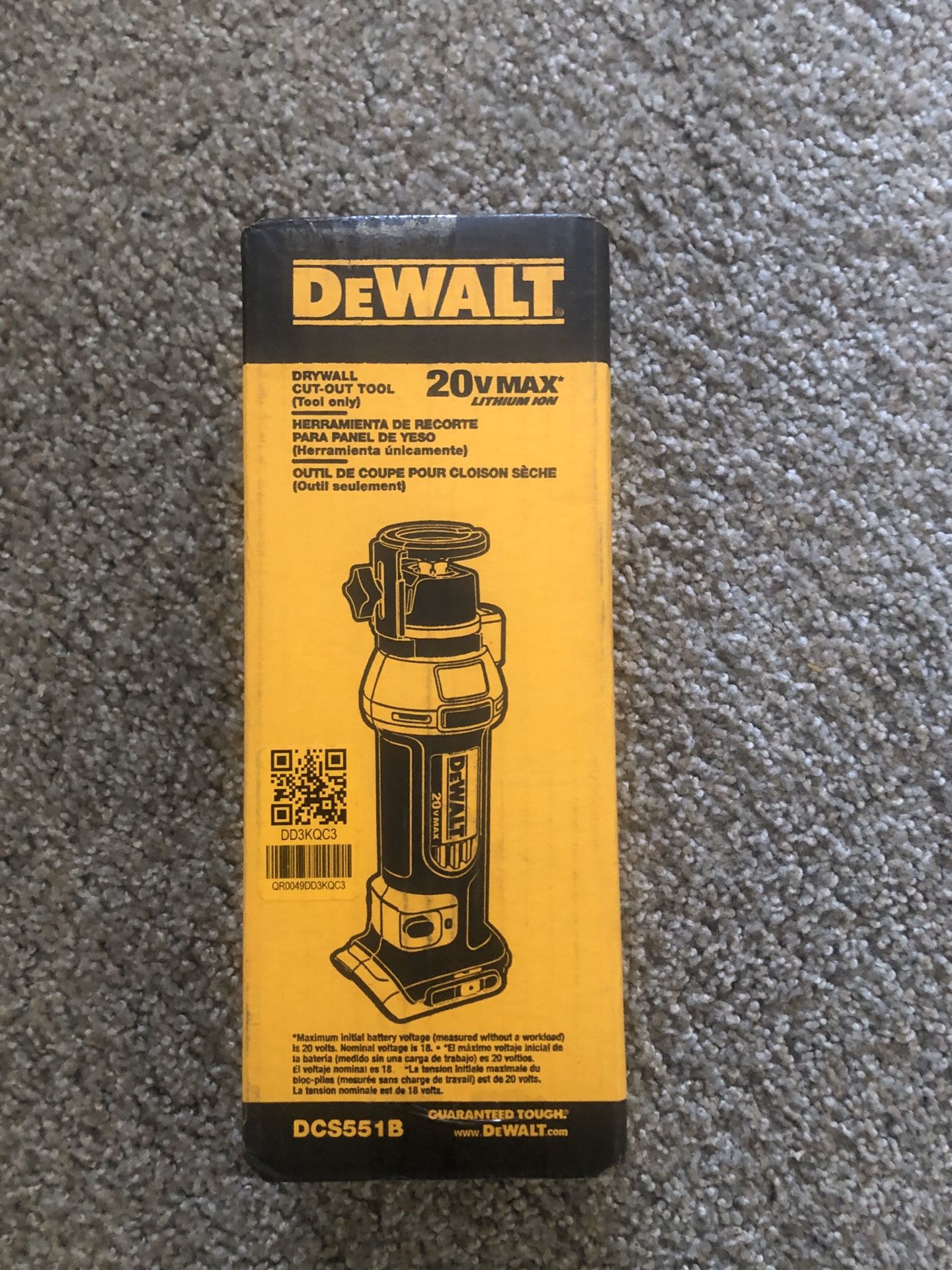 Dewalt Cut-Out tool