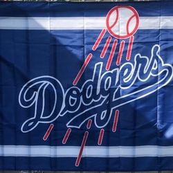 Dodgers Flag 5ftx3ft $12 Firm On Price 