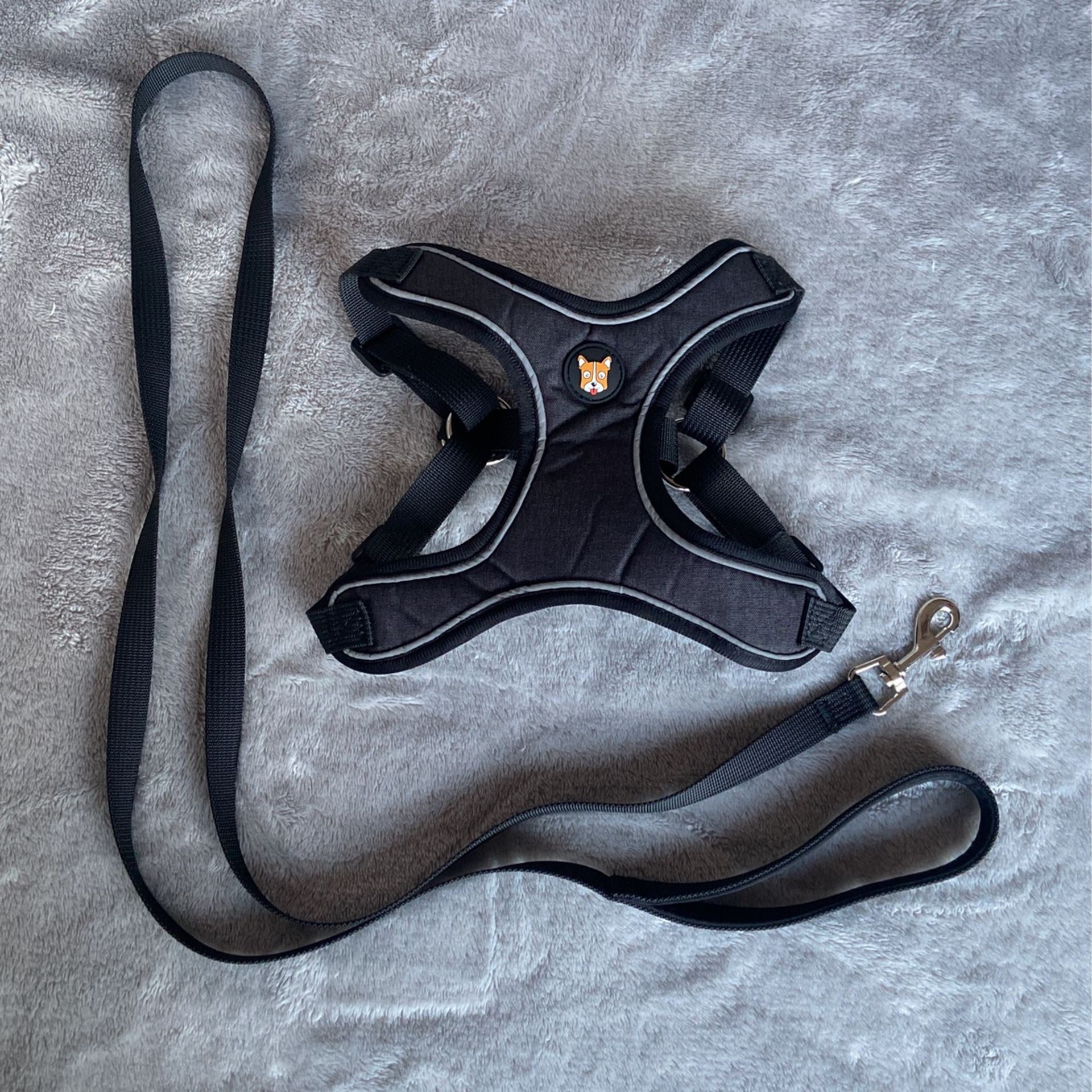 Dog Harness Vest And Leash Set For Medium Dogs