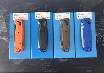 Benchmade 535 Bugout 4 Colors to choose from