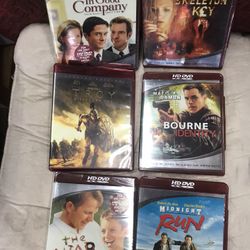 Lot of Dvd(HD) 6 Movies