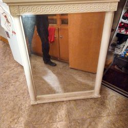 Large Heavy Wall Mirror $100 FIRM 