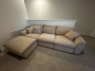 Couch With Ottoman