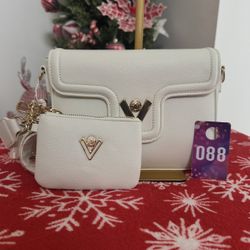 Valentino Orlandi White Crossbody Bag