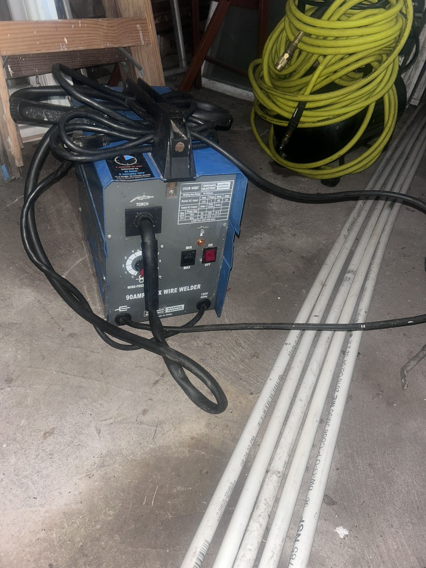 90 Amp Flux Wire Welder