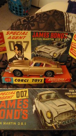 James bond Corgi Aston Martin toy. Serious inquiries only.