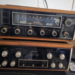 McIntosh MR-78 Tuner, McIntosh MC2300 Amplifier and McIntosh C-28 Premplifier