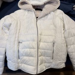 White Reversible  Jacket