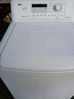 LG washer