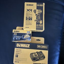 DeWalt Xr 20v Impact With Battery And 6ah Charger 