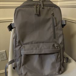 40L Gray Backpack Flight Approved